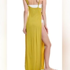 New Riot Swim Sleeveless Square-Neck Cover-Up Dress S/M